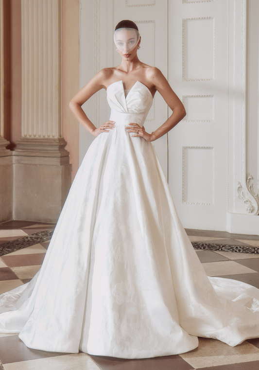 LAURA DRESS MIKADO